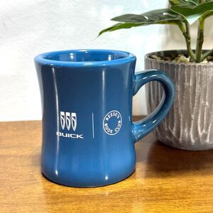 Restaurant Style Coffee Mug Buick Reese’s Book Club Blue Cup